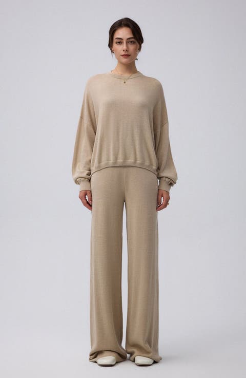 Nilo Knitted Pull-on Pants
