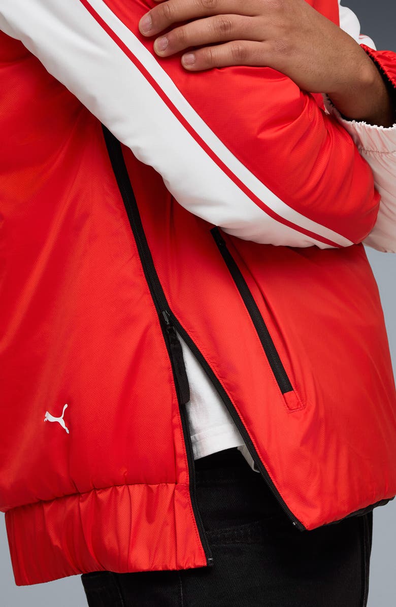 PUMA Scuderia Ferrari HP Replica Racing Jacket, Alternate, color, Puma Red
