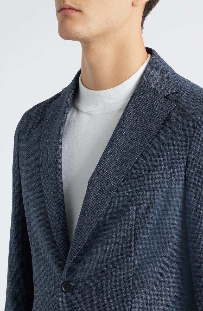 BOSS Hanry Slim Fit Virgin Wool Suit, Alternate, color, Open Blue