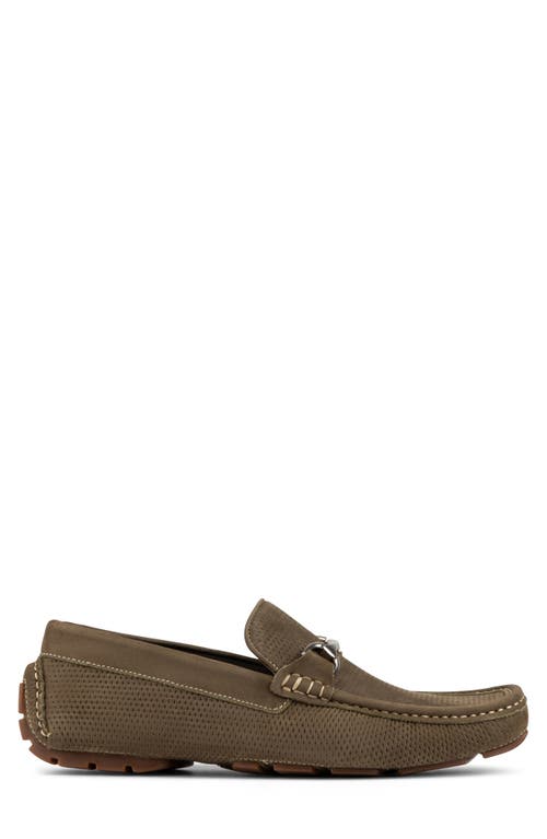 Donald Pliner Textured Horsebit Loafer In Green
