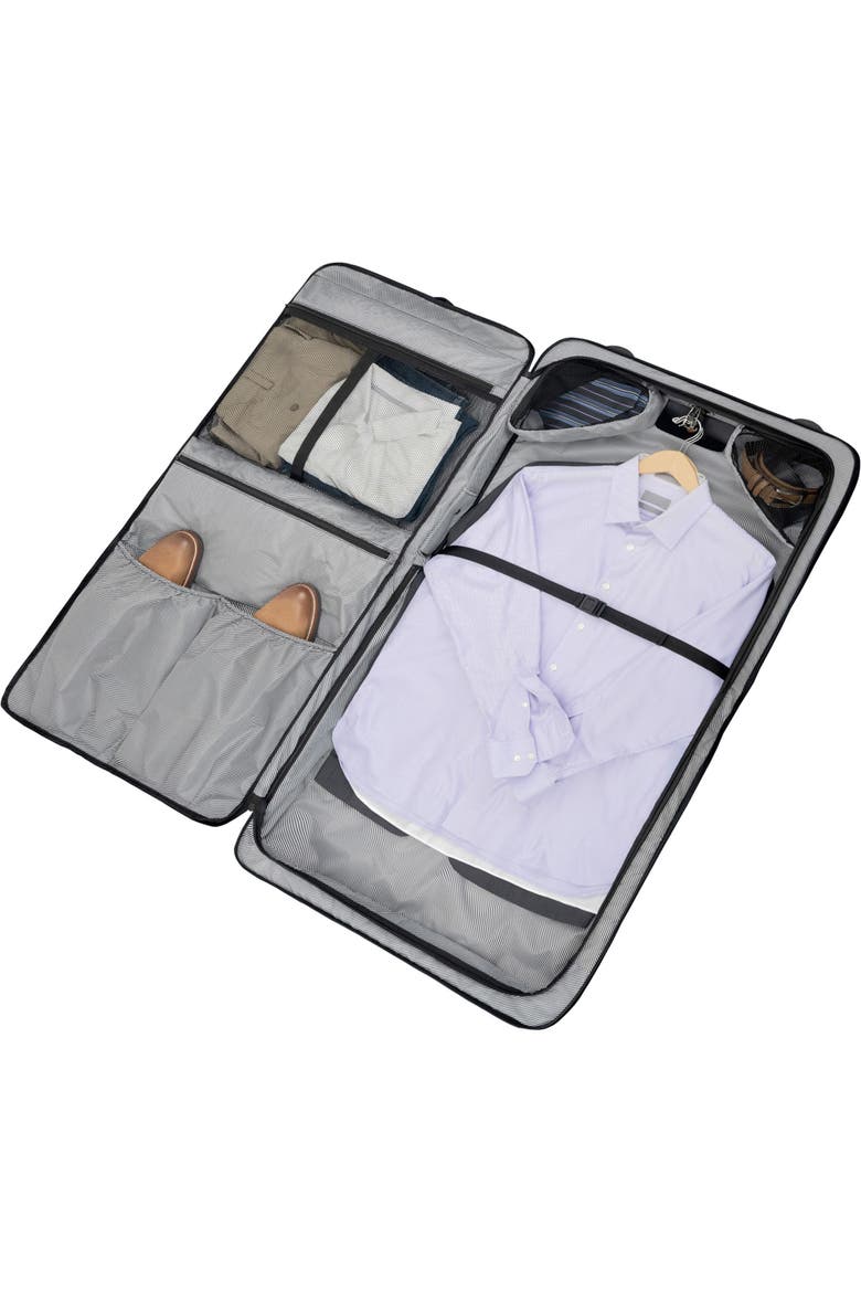 Tufton 45" Deluxe Wheeled Garment Bag, Alternate, color, Black