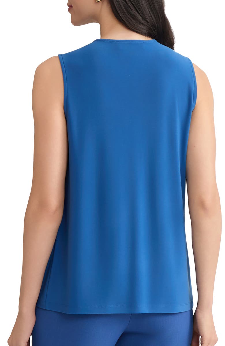 KASPER Drapey Sleeveless Shell Top, Alternate, color, 