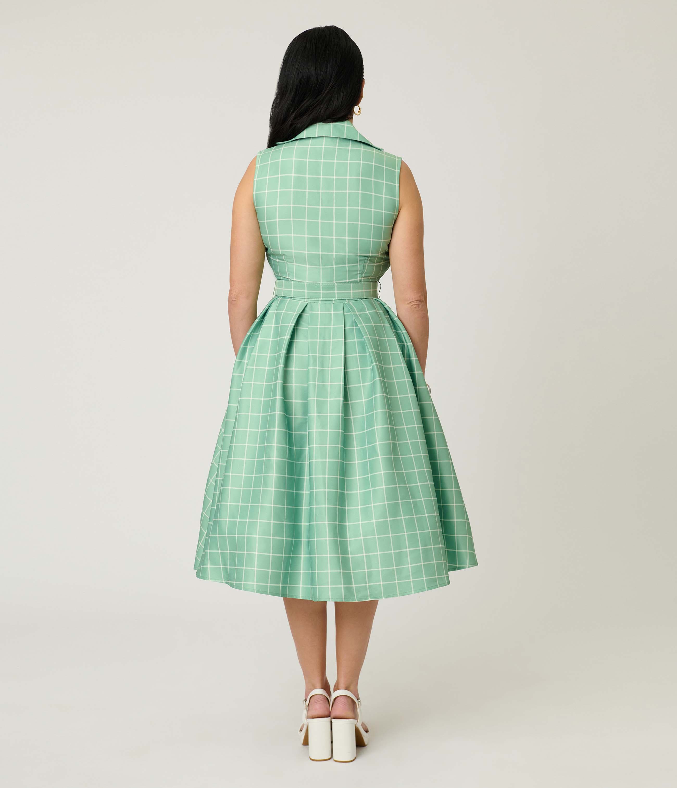 1950s Edith Swing Dress - image 2