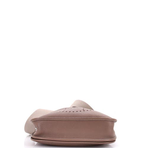 Pre-owned Hermes Hermes Evelyne Bag Gen Ii Clemence Pm In Brown