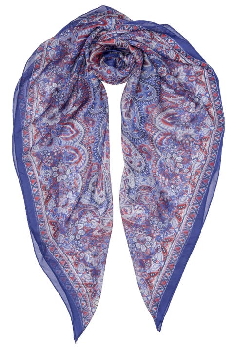 Helena - Large Silk Scarf for Women