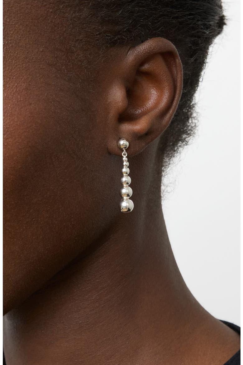 The Rebecca Drop Earrings, Alternate, color, SILVER