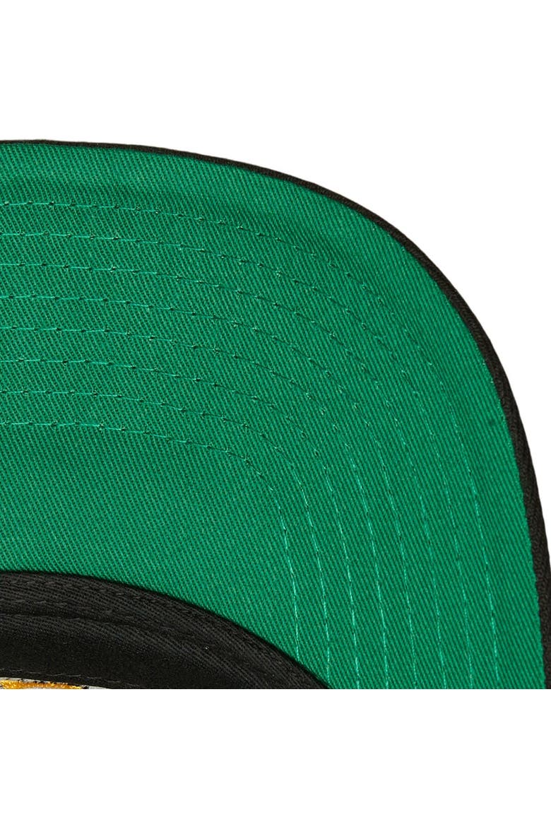 Men's Mitchell & Ness Black Boston Bruins Team Ground Pro Adjustable Hat, Alternate, color, Black