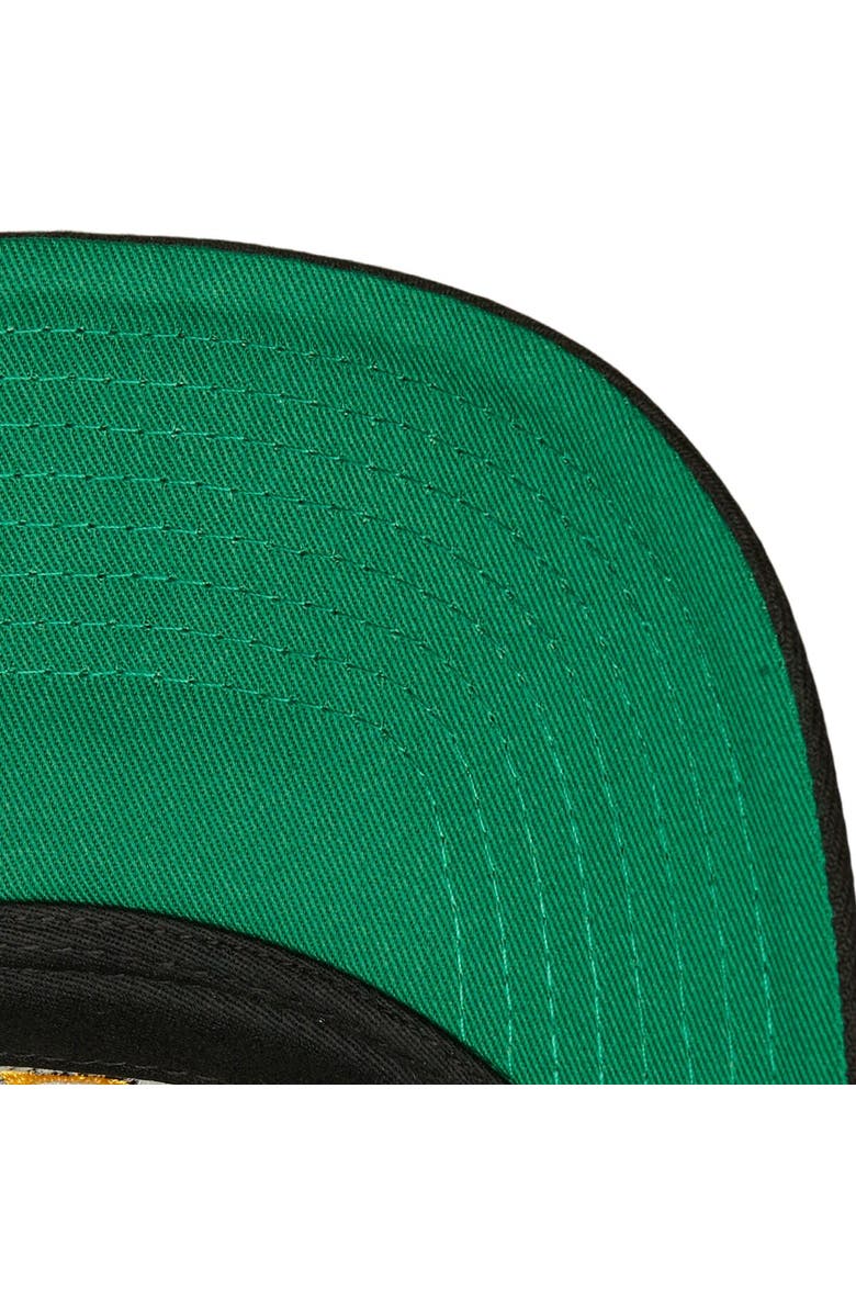 Mitchell & Ness Men's Mitchell & Ness Black Boston Bruins Team Ground Pro Adjustable Hat, Alternate, color, Black