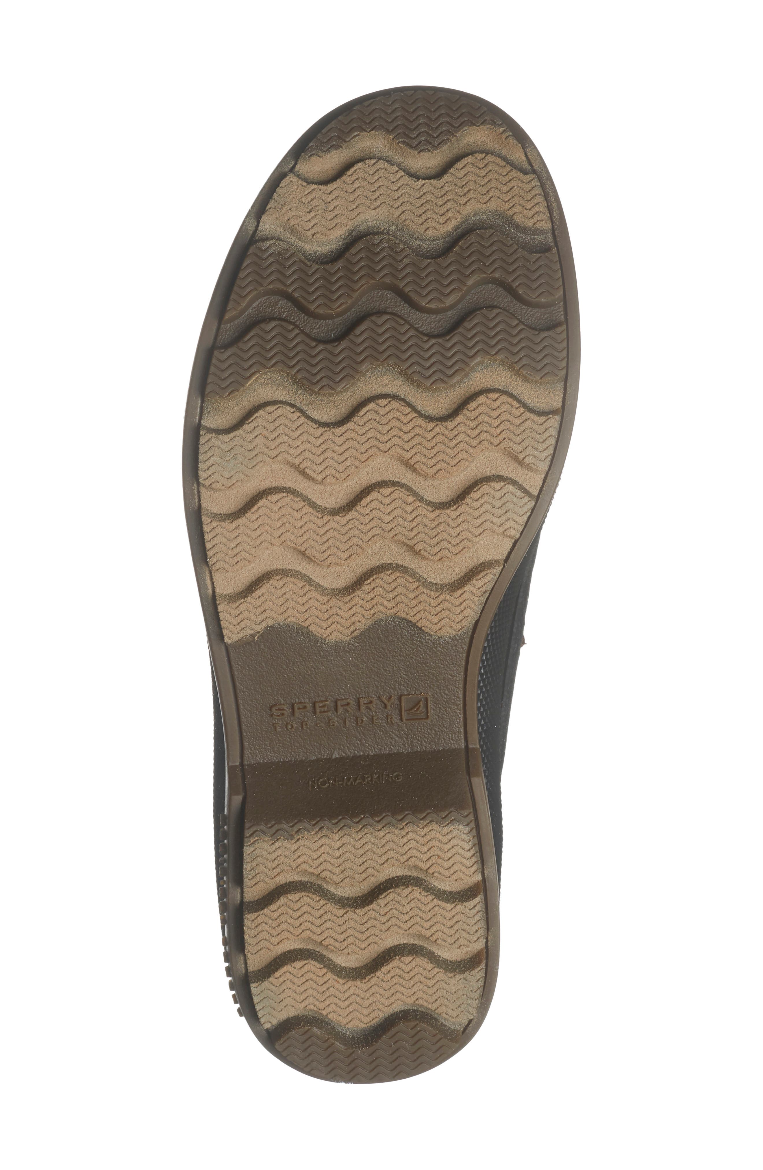 Sperry Gloucester Waterproof Duck Boot, Alternate, color, Brown