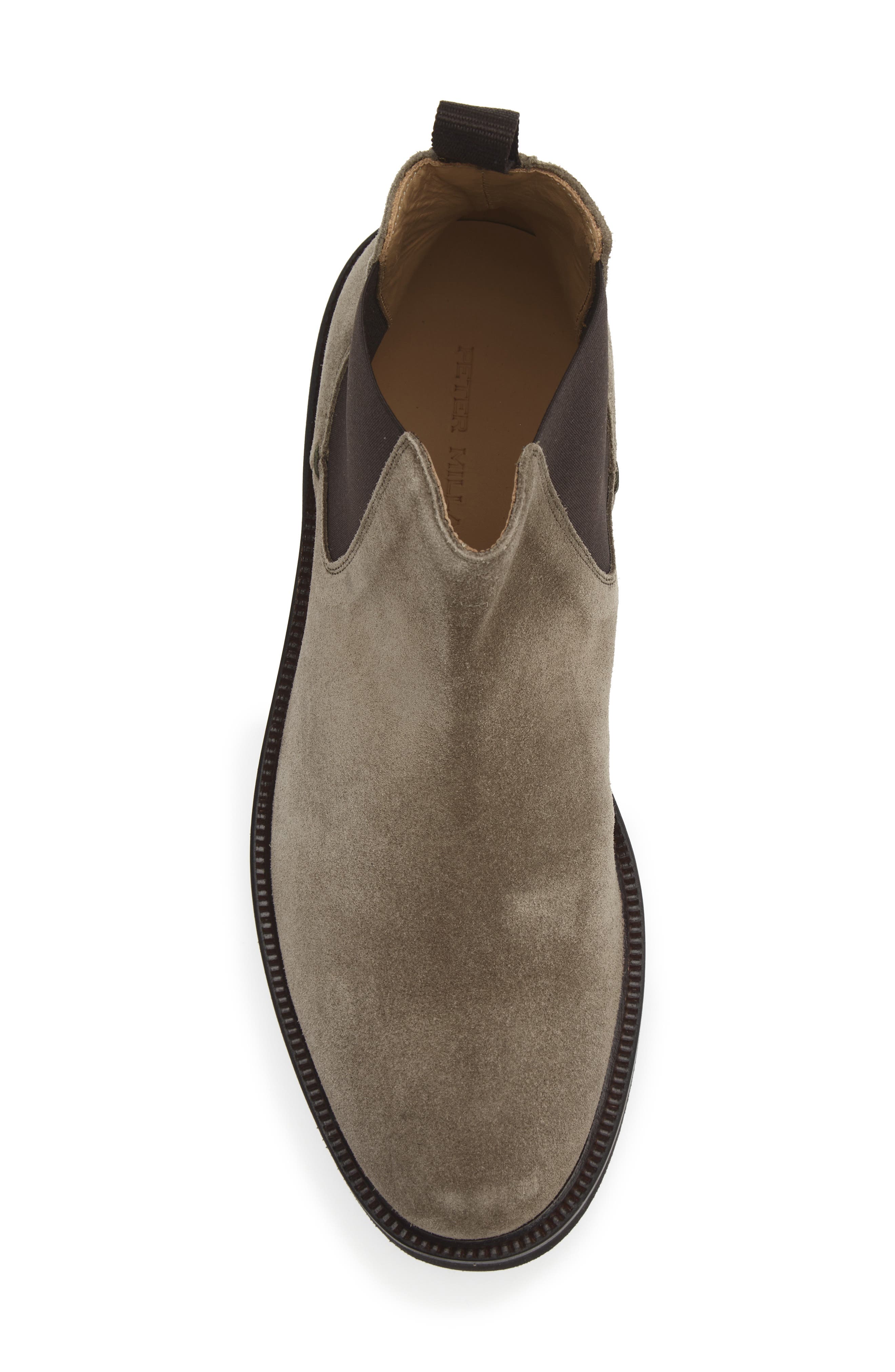 Camden Leather Chelsea Boot, Alternate, color, KHAKI