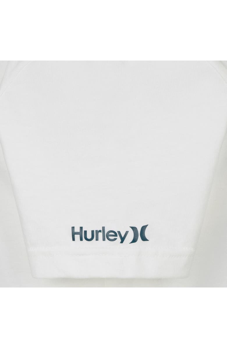 Hurley Kids' Floral Diamond Logo Graphic T-Shirt, Alternate, color, 