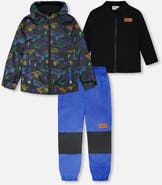 Deux par Deux 3-in-1 Two-Piece Mid-Season Skateboards Outerwear Set