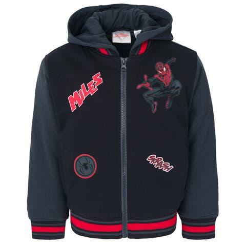 Spider-Man Varsity Hooded Bomber Jacket