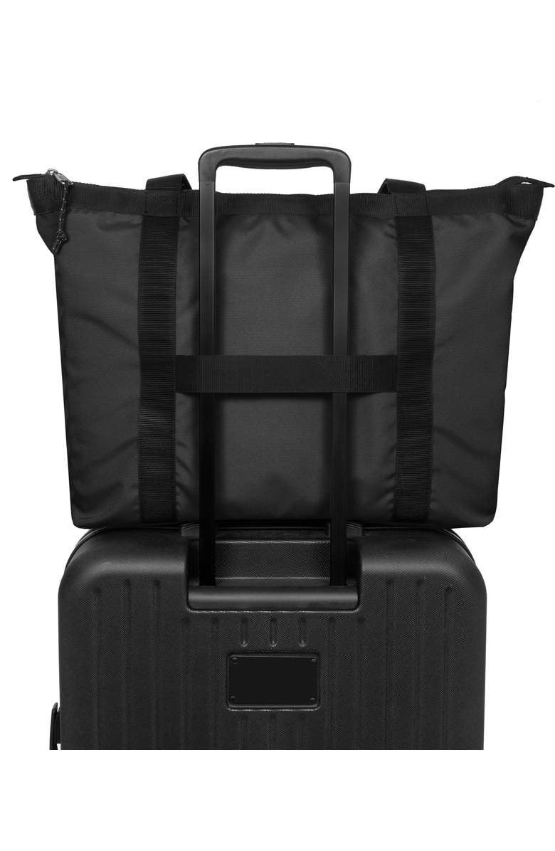 Eastpak Travel Tote Black Shoulder Bags, Alternate, color, Black