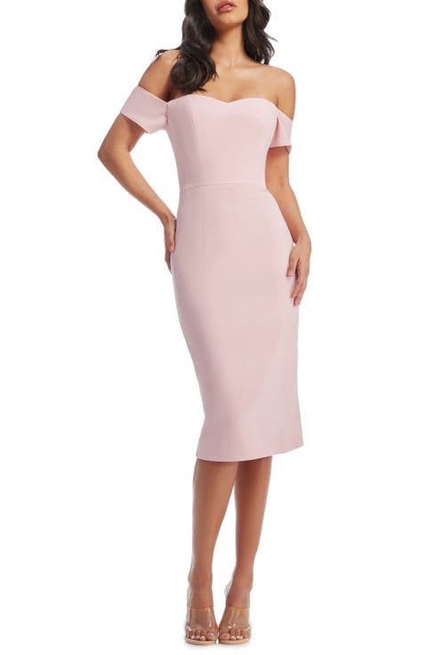 Bailey Off the Shoulder Body-Con Dress