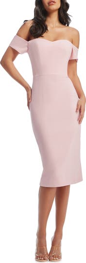 Dress The Population Bailey Dress - White - XL
