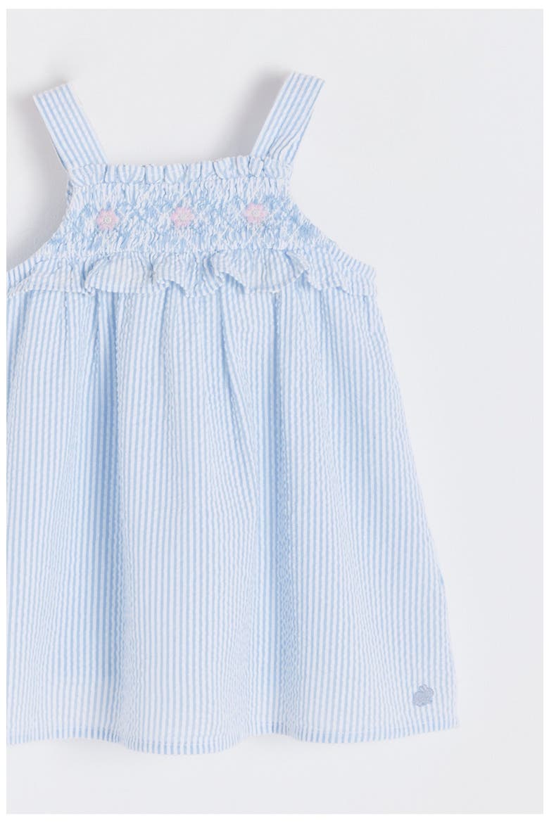 Nat Birds Dress, Alternate, color, Light Blue