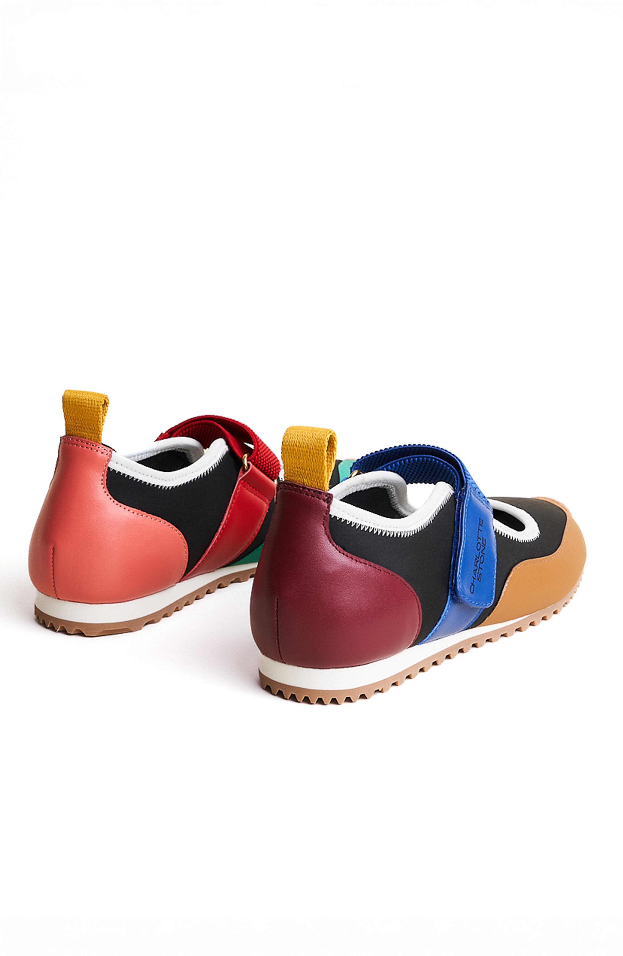 Charlotte Stone Mable Mismatched Ballet Sneaker, Alternate, color, Treasure