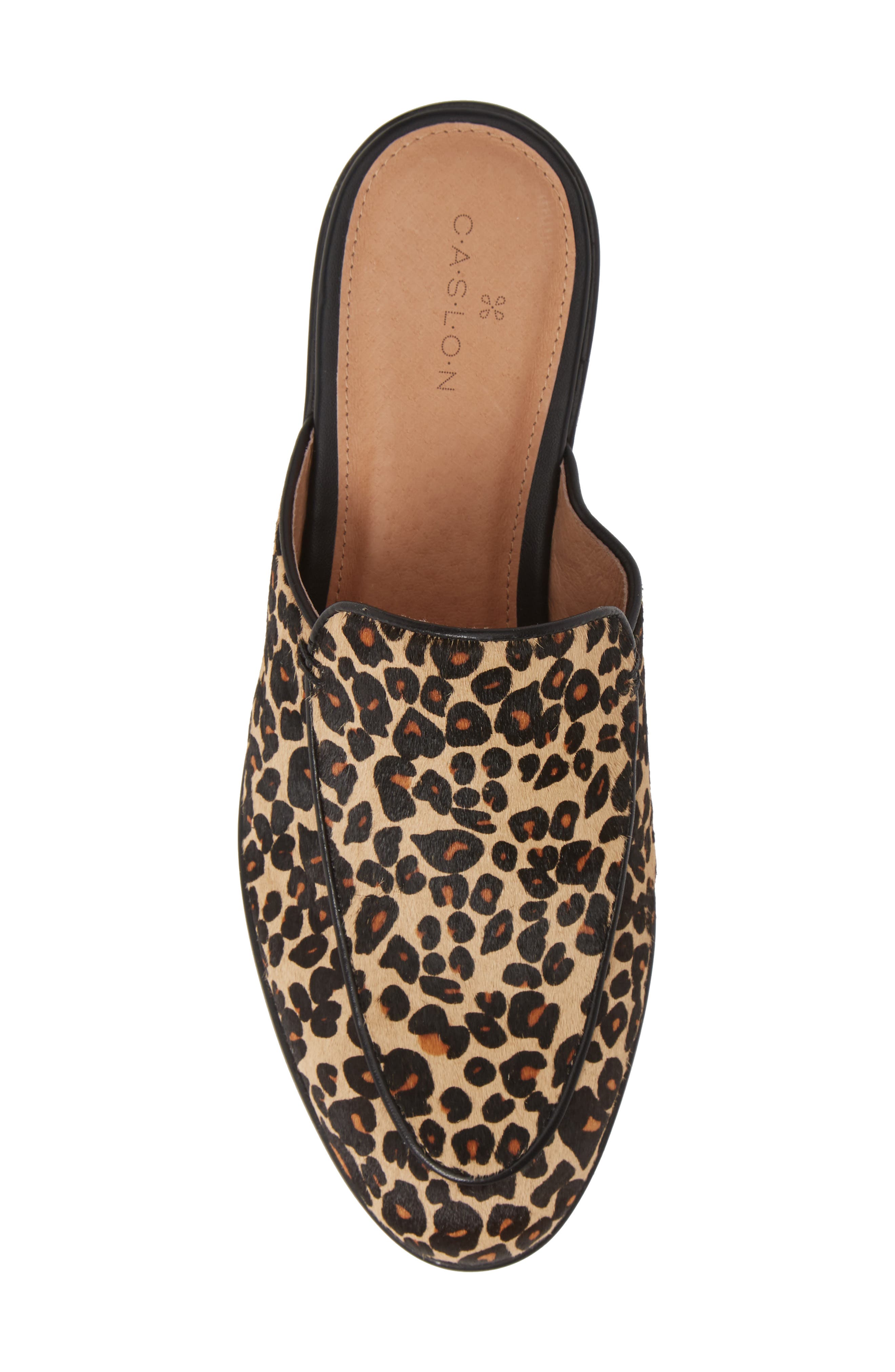 Evelyn Genuine Calf Hair Mule, Alternate, color, LEOPARD PRINT CALF HAIR