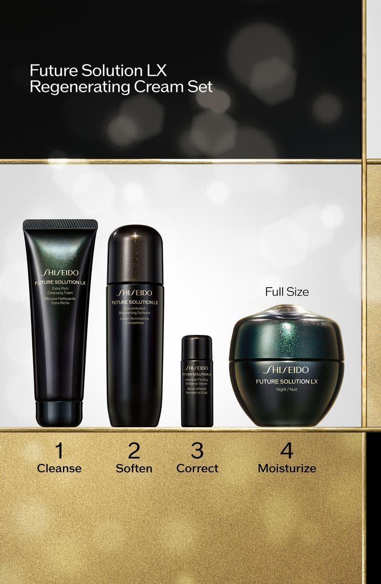 Shiseido Future Solution LX Regenerating Cream Set $429 Value, Alternate, color, 