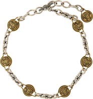 Versace Novantatré Mixed Metal Necklace