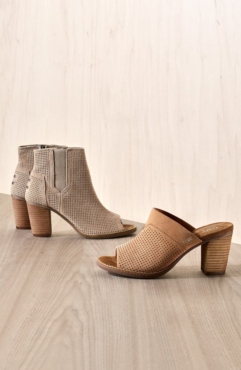 TOMS 'Majorca' Peforated Mule, Main, color,