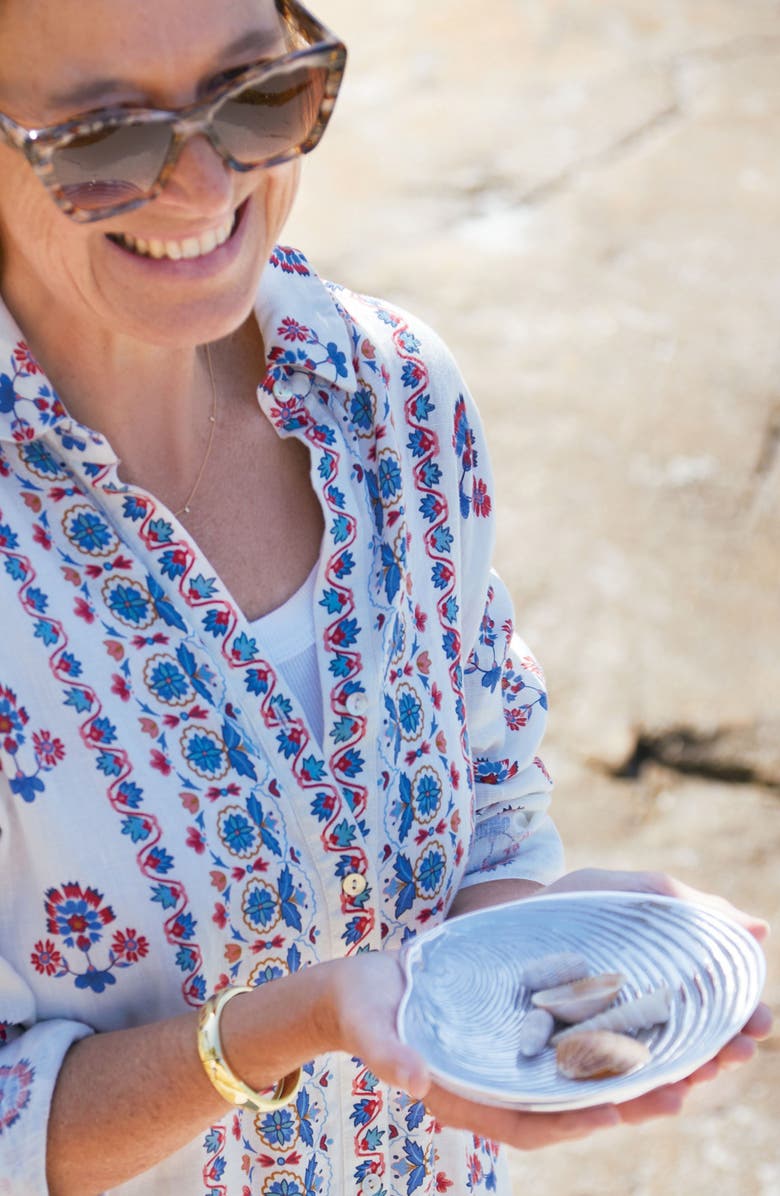 Mariposa Clam Sauce Dish, Alternate, color, Silver