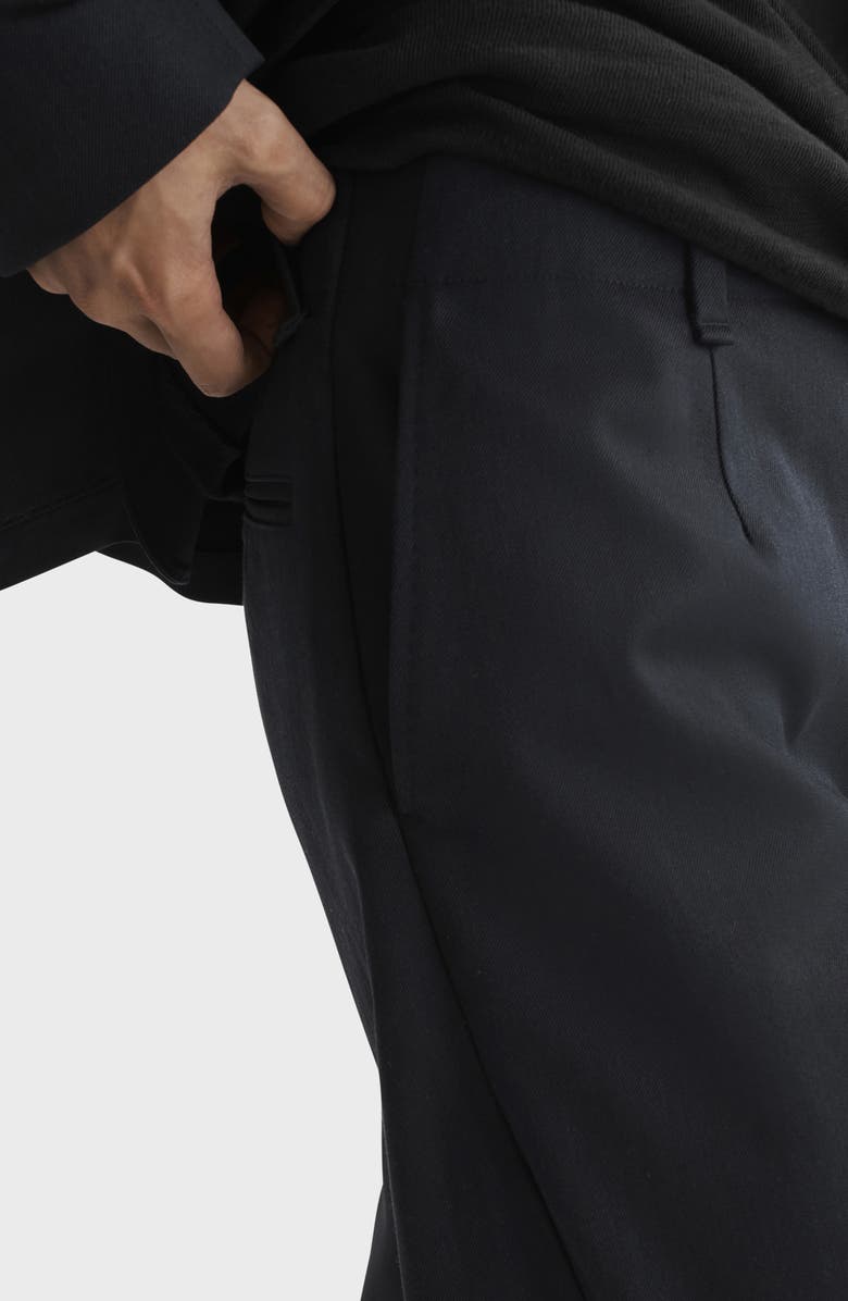 rag & bone Shift Twill Virgin Wool Blend Trousers, Alternate, color, 