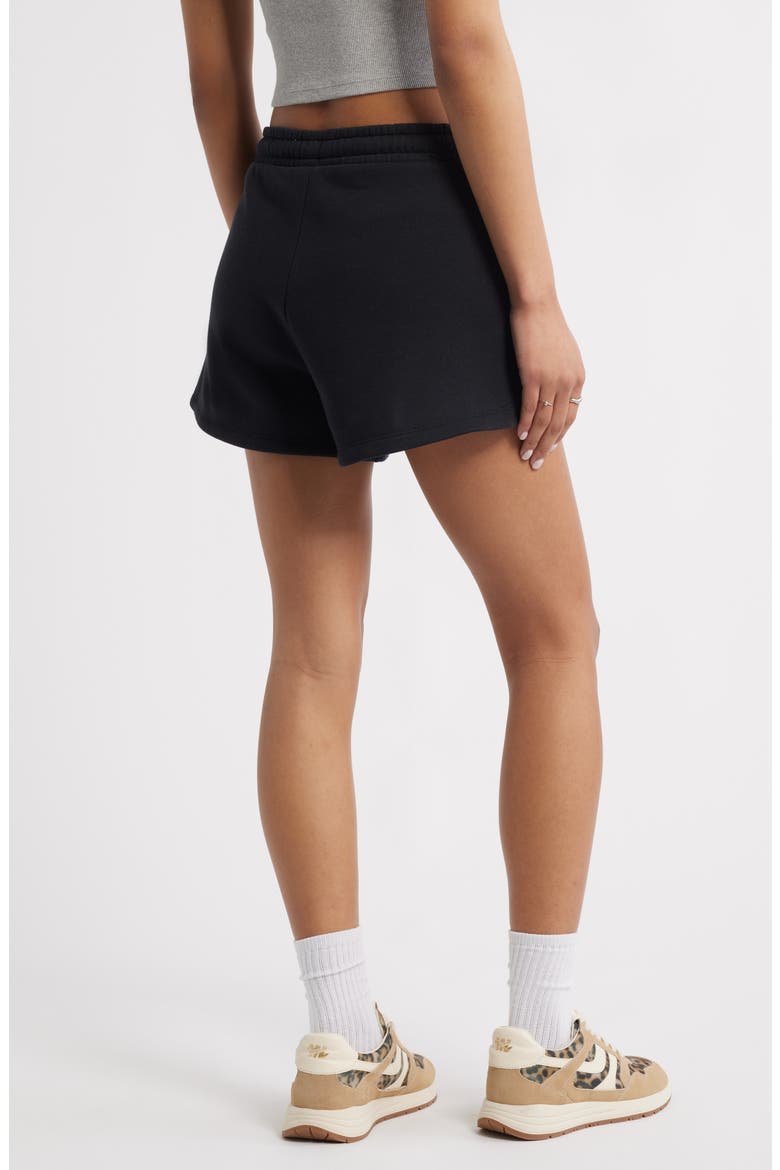 Mini Sweat Shorts, Alternate, color, BLACK JET