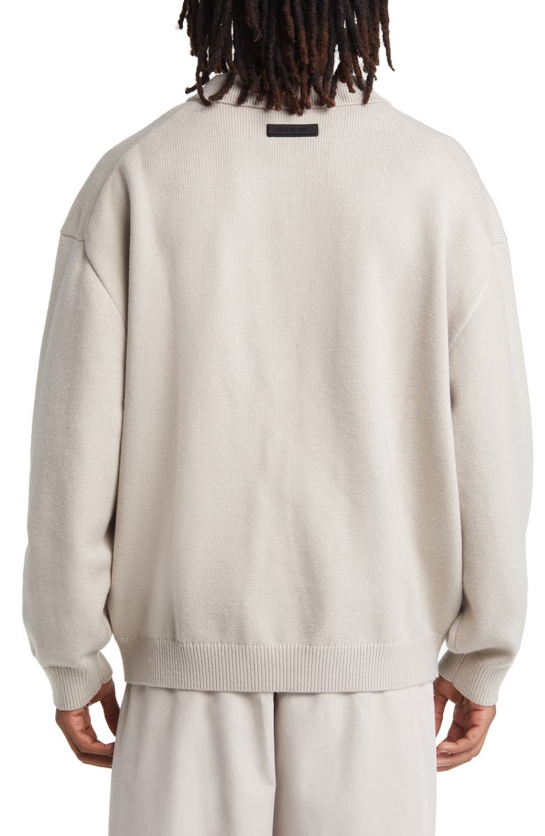 Fear of God Essentials Polo Sweater, Alternate, color, 
