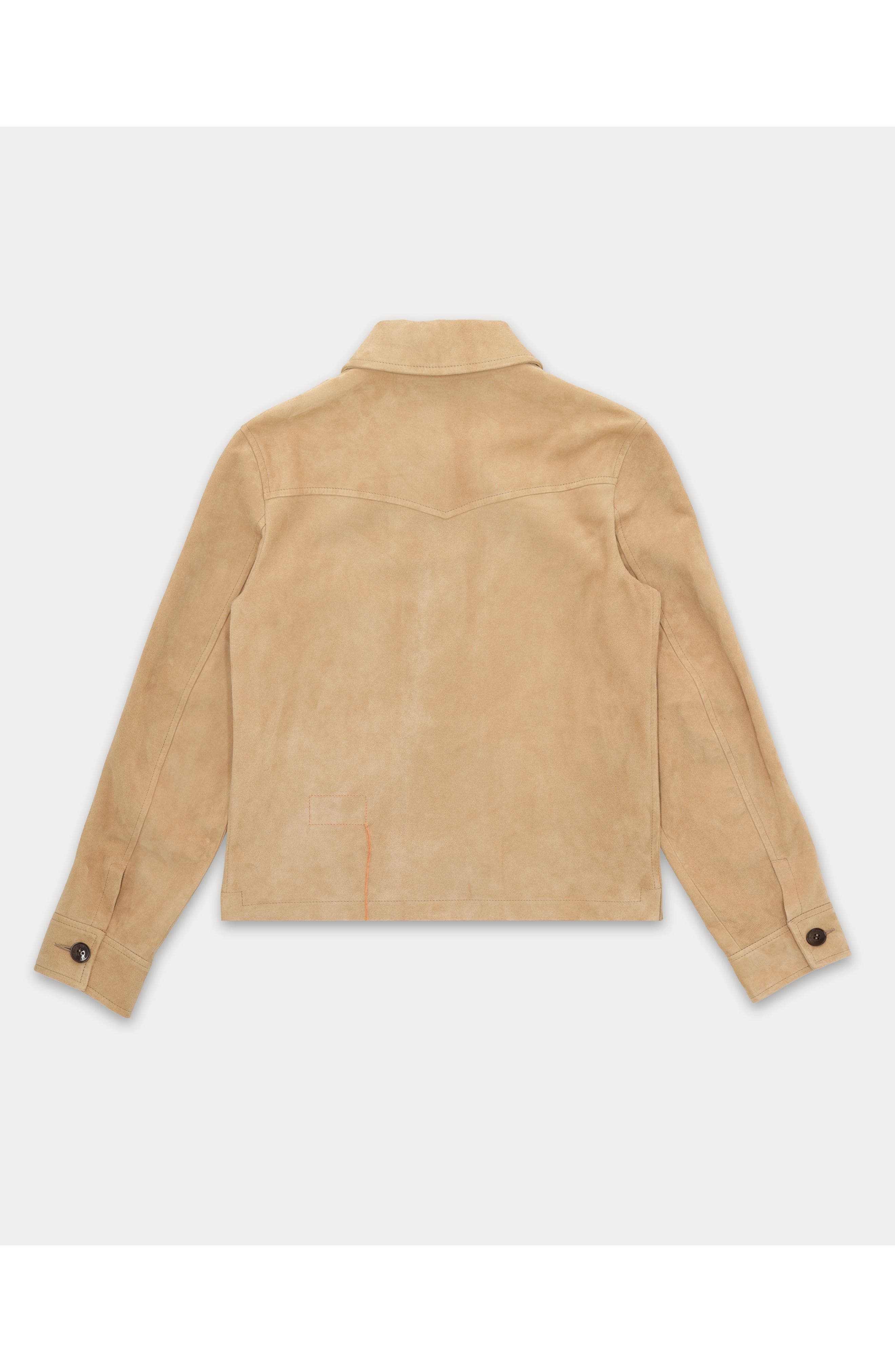 Maelle Suede Short Leather Jacket - image 2