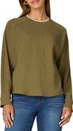 Wit & Wisdom Raglan Sleeve Rib Top