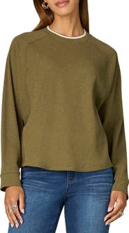 Wit & Wisdom Raglan Sleeve Rib Top