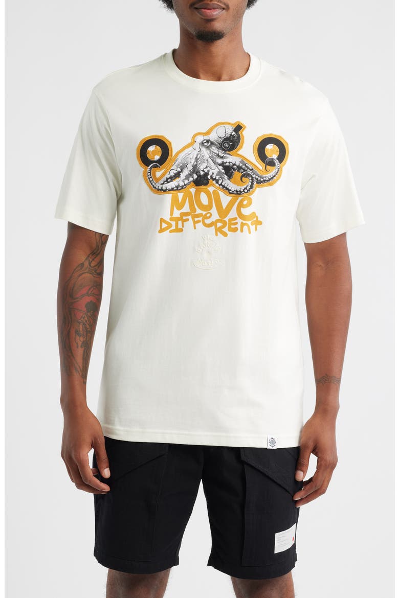 Move Different Graphic T-Shirt, Main, color, VANILLA ICE