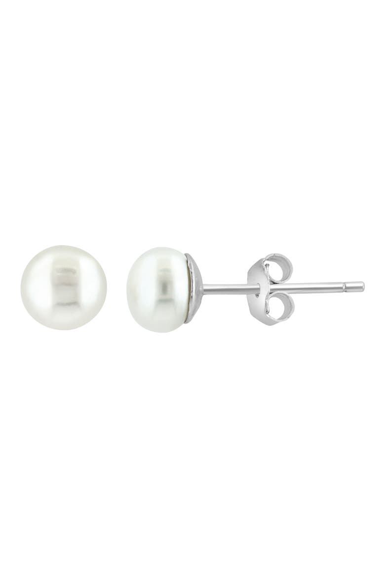 Set of 3 Pearl Earrings, Alternate, color, WHITE
