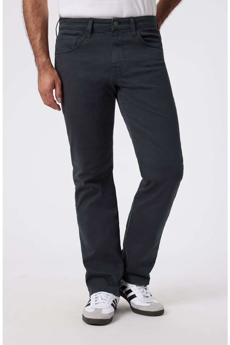 Marcus Slim Straight Leg Twill Pants, Main, color, NICKLE TWILL
