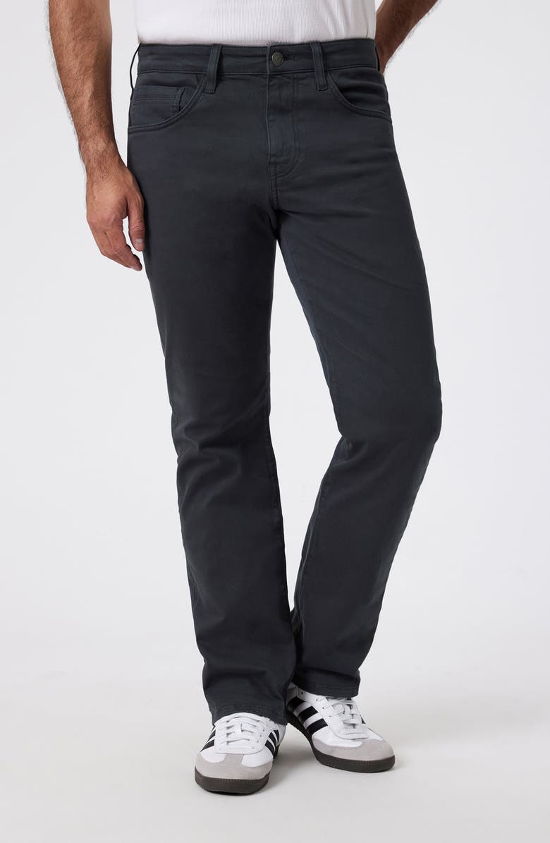 Mavi Jeans Marcus Slim Straight Leg Twill Pants, Main, color, Nickle Twill
