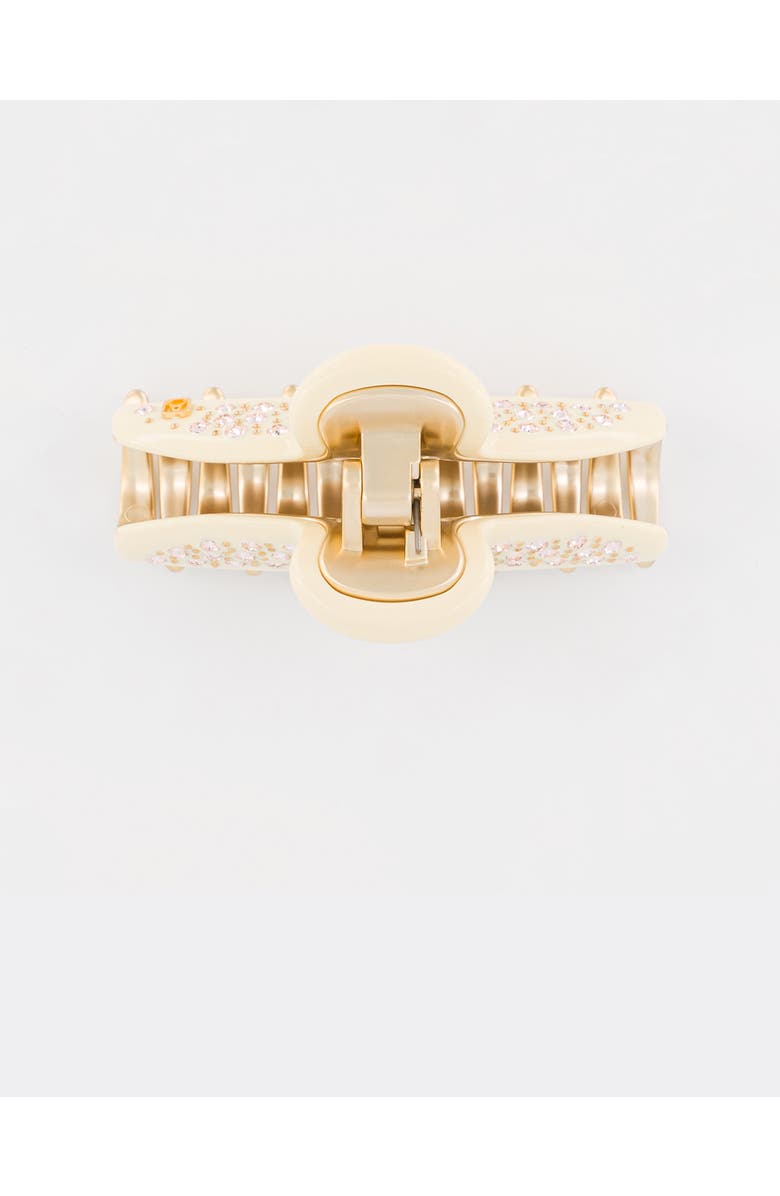 Alexandre de Paris Vendome hair clip, Alternate, color, Beige