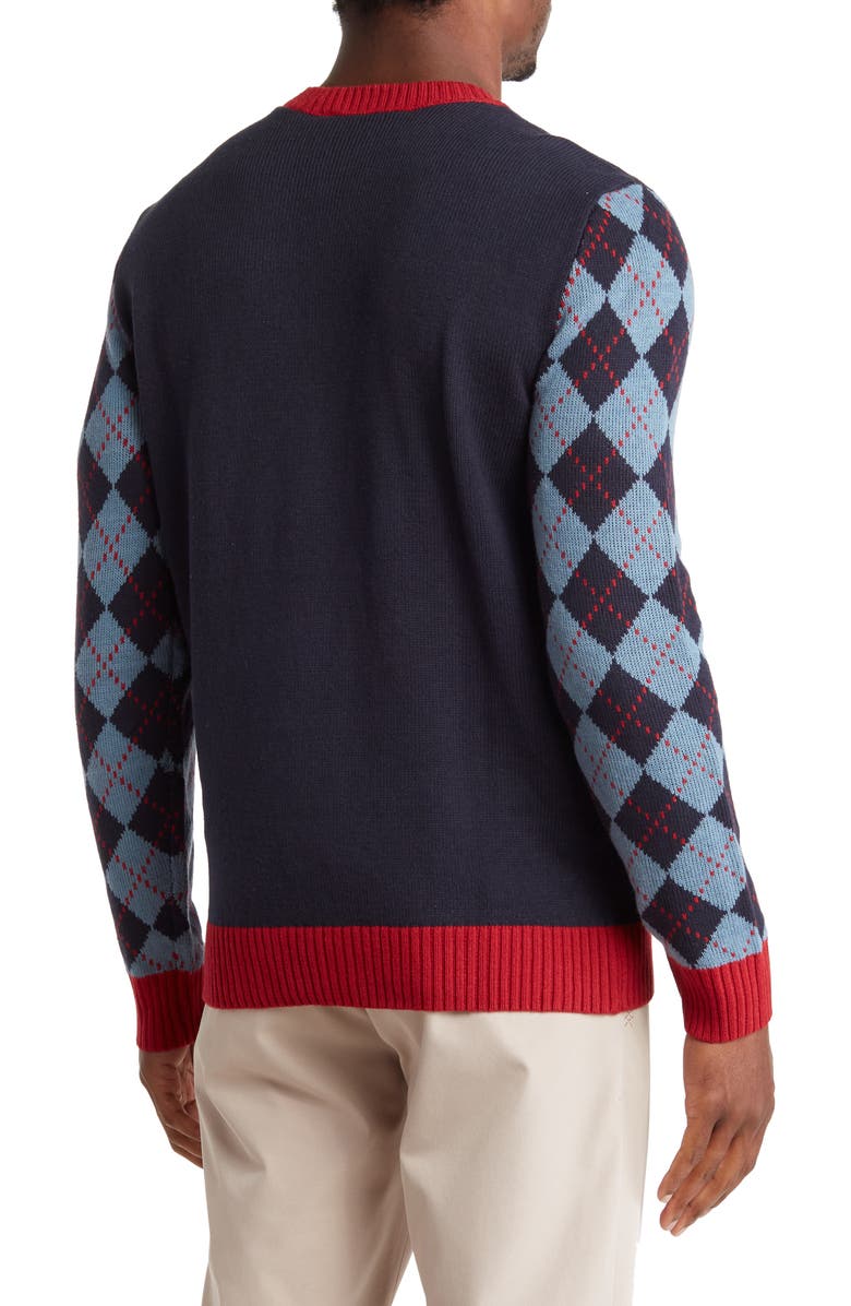 TravisMathew Good Tidings Ugly Christmas Sweater, Alternate, color, 