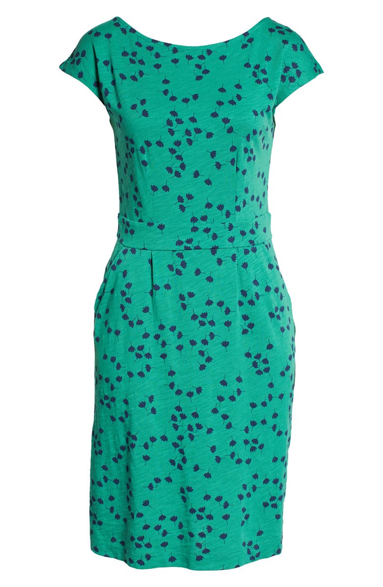 Boden Florrie Floral Jersey Dress, Alternate, color,