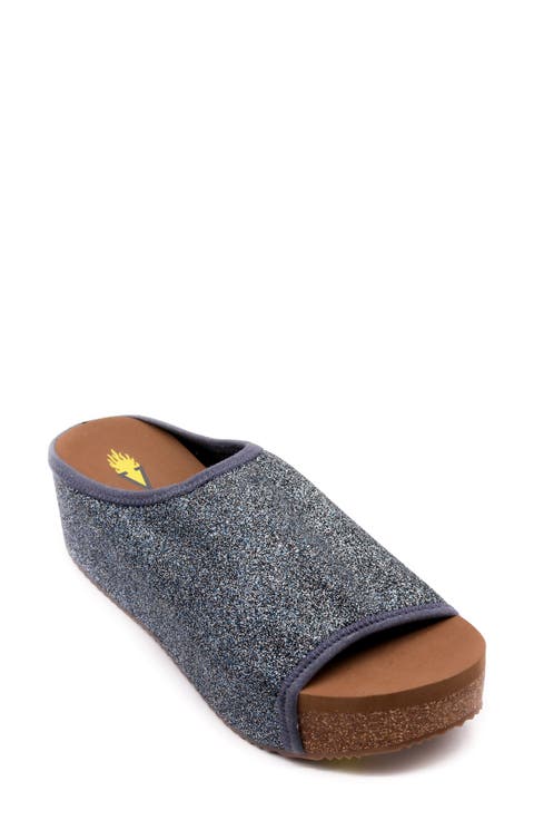 Festina Platform Slide Sandal (Women)