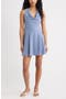 selected Blue- Ivory Tight Dot