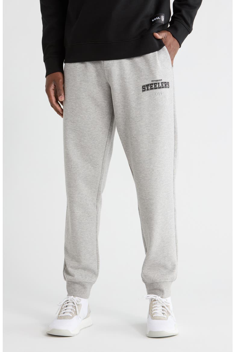 Sanders NFL Pittsburg Steelers Joggers, Main, color, SILVER