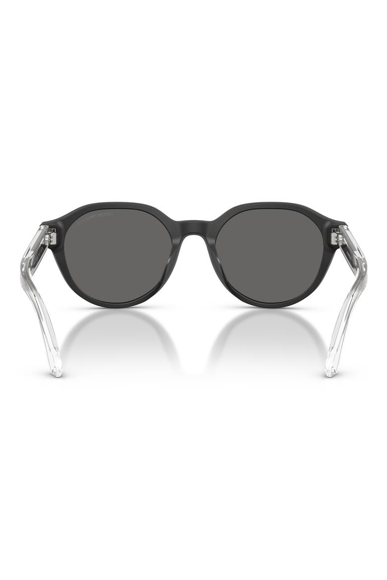 Kids' 48mm Small Phantos Sunglasses, Alternate, color, MATTE BLACK / DARK GREY