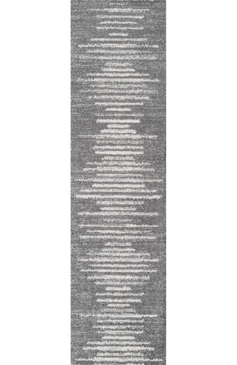 Aya Berber Stripe Geometric Area Rug