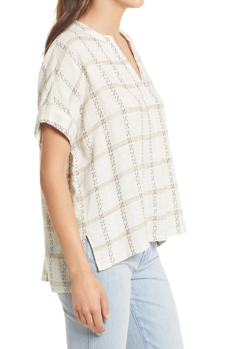 Madewell Lakeline Popover Shirt, Alternate, color, 