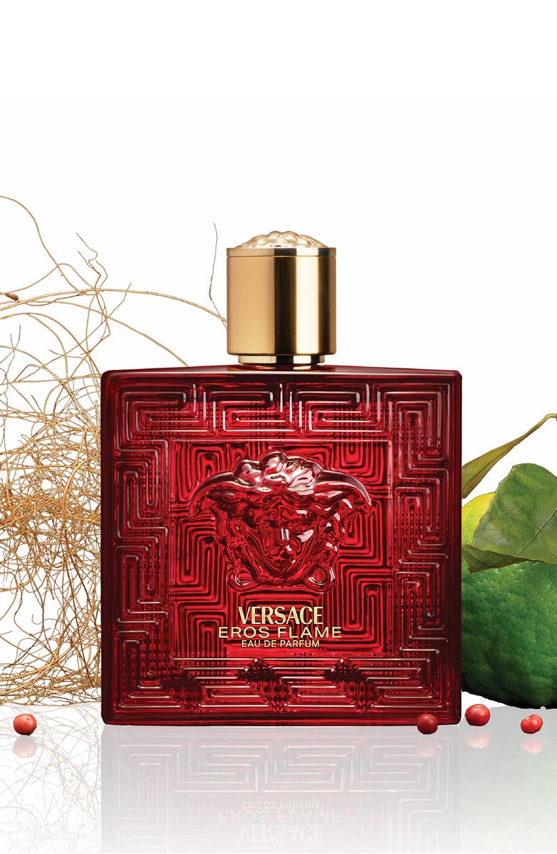 Versace Eros Flame 4-Piece Fragrance Gift Set $195 Value, Alternate, color,