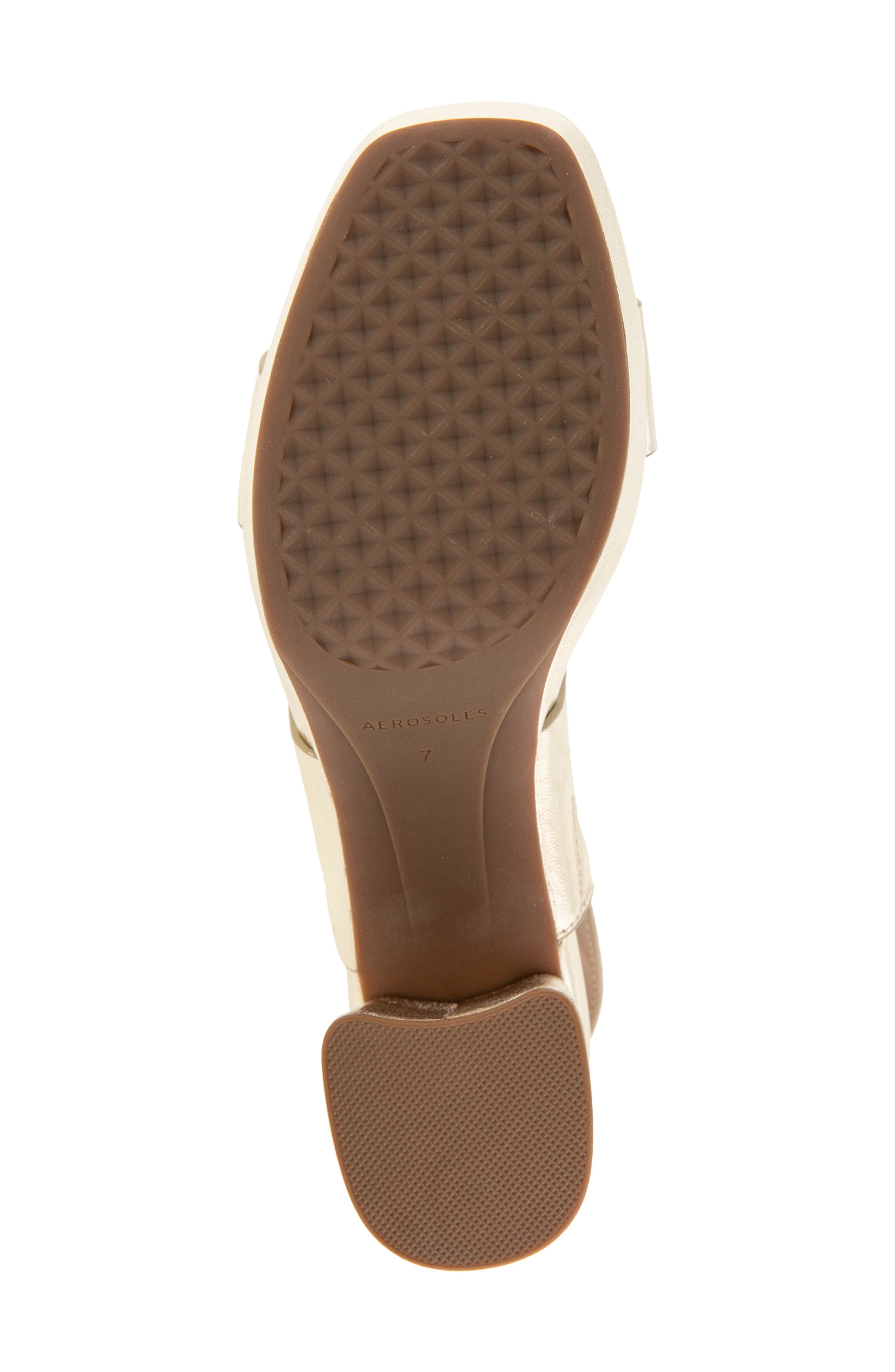 Aerosoles Prym Slingback Platform Sandal, Alternate, color, Soft Gold