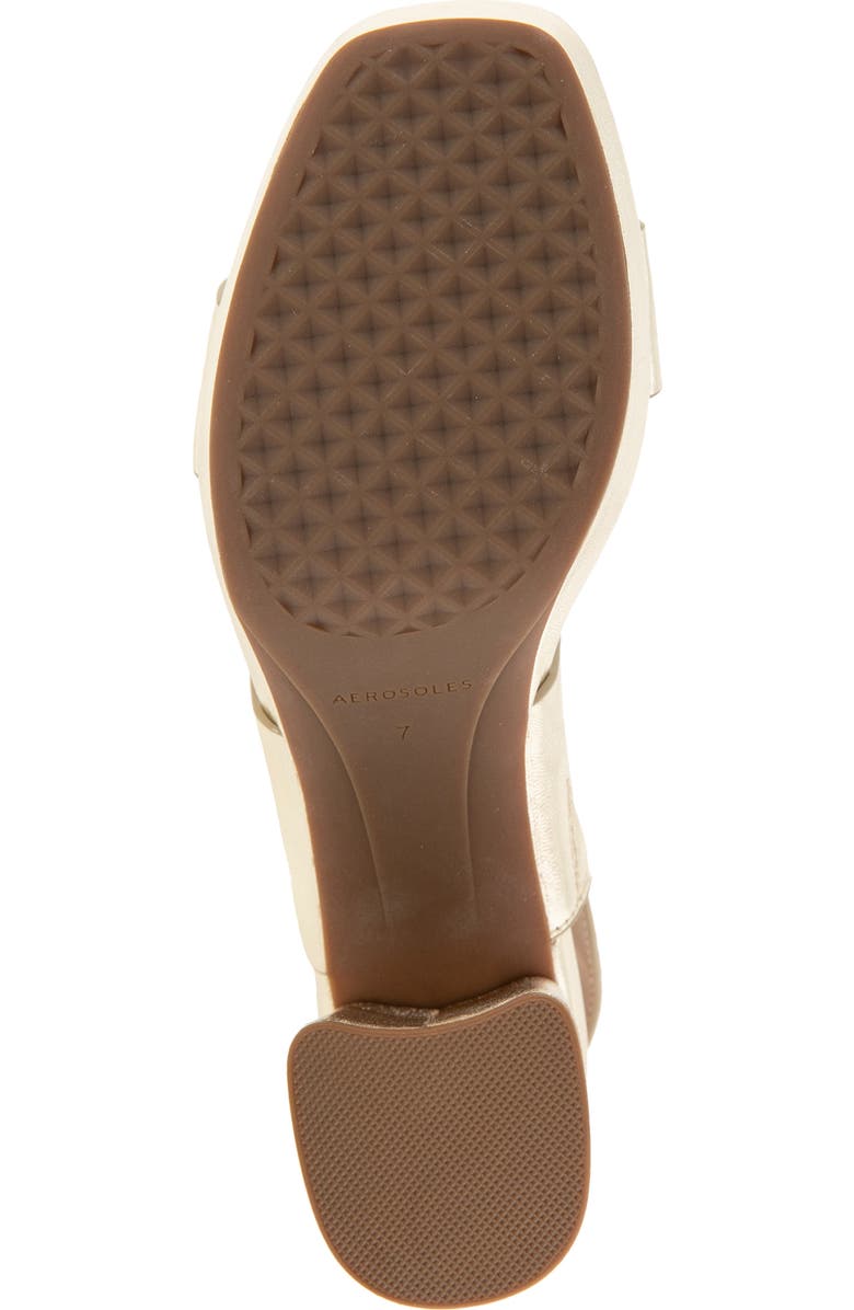 Aerosoles Prym Slingback Platform Sandal, Alternate, color, Soft Gold