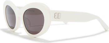 55mm Oval Sunglasses
